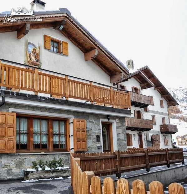 Baita Epi Cusini Vicinissimo alle piste da sci ed al campo da golf Livigno Esterno foto